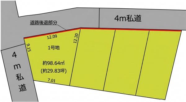 船橋市行田１丁目の売土地