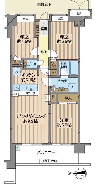 ダイアパレス松戸中央公園