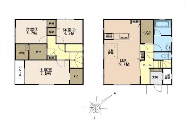 船橋市咲が丘3丁目の新築一戸建