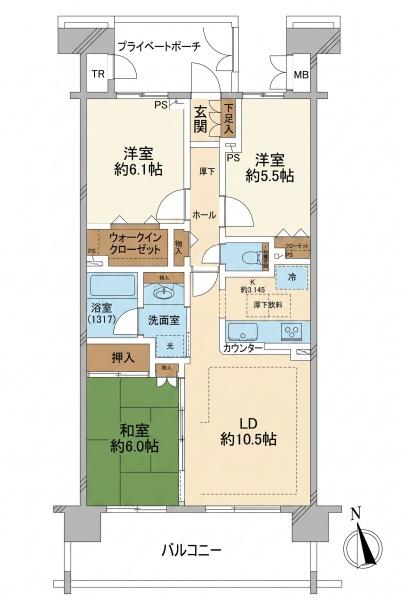 クレストフォルム市川南ウッドスクエア