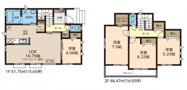 市川市若宮３丁目の新築一戸建