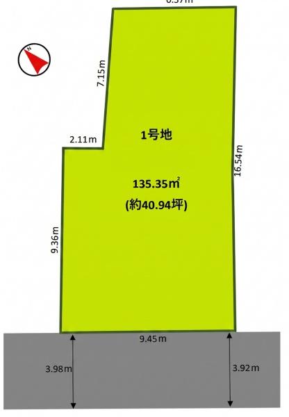 市川市曽谷４丁目の売土地