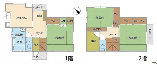 千葉市稲毛区穴川2丁目の中古一戸建