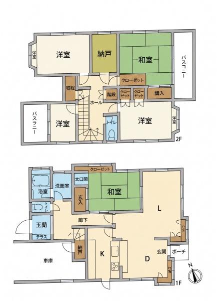 柏市戸張の中古一戸建