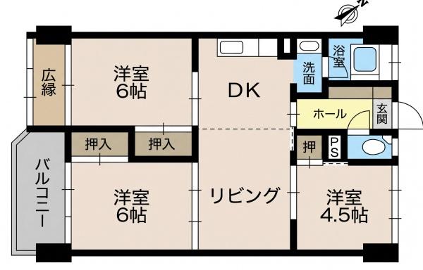 小栗原住宅3号棟
