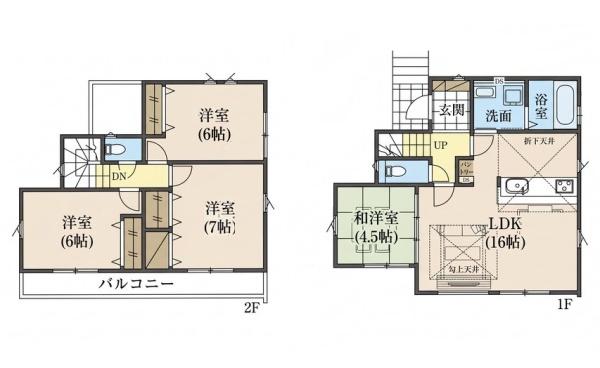 市川市北国分２丁目の新築一戸建
