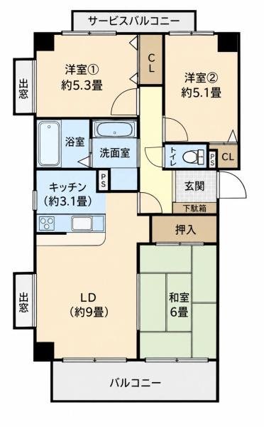 エクセレント勝田台コート