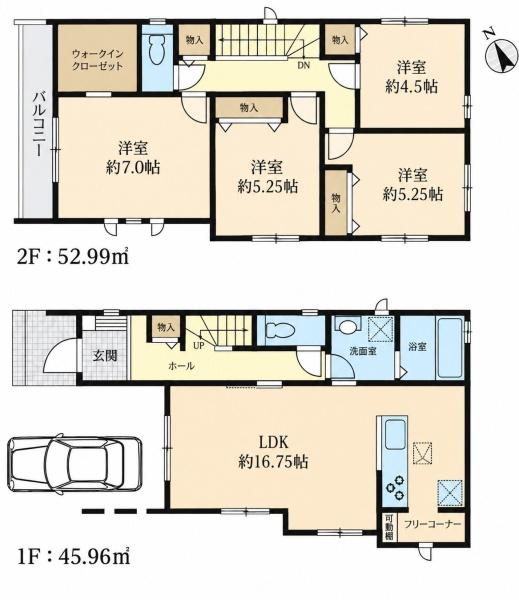 浦安市海楽1丁目の新築一戸建