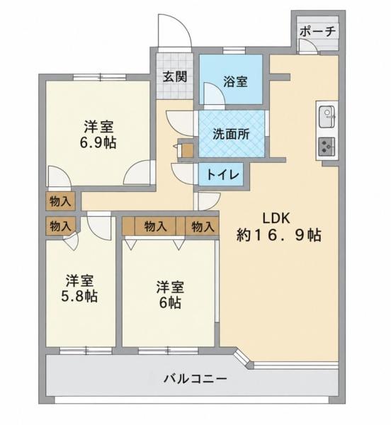 レクセルマンションつくしが丘