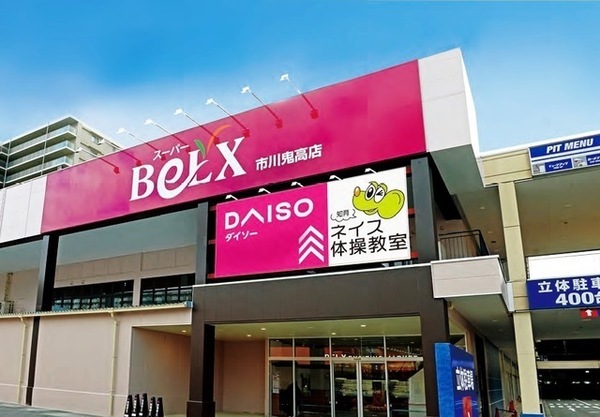 市川ハイツＢ棟(ベルクス市川鬼高店)