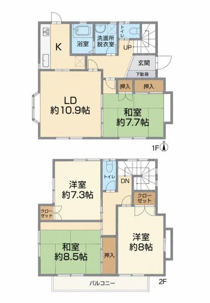 船橋市飯山満町2丁目の中古一戸建
