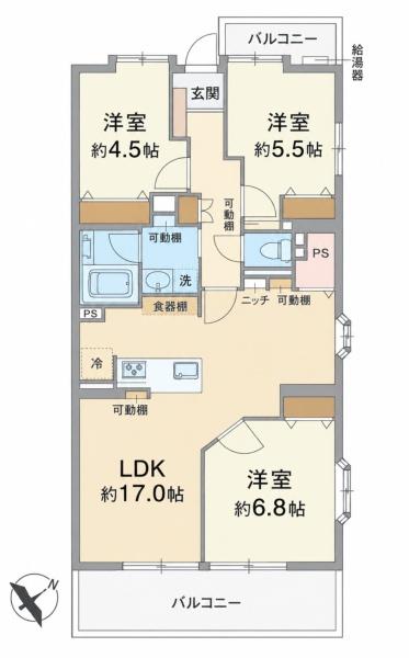 東急ドエル松戸ビレジ
