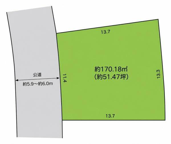 白井市大松１丁目の売土地