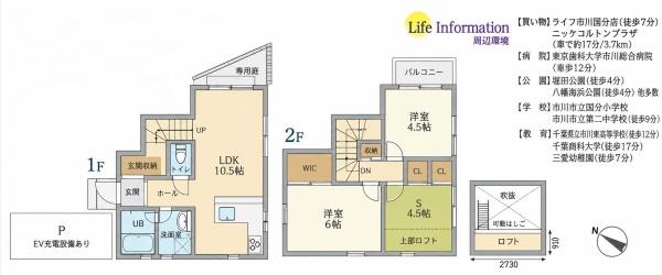 市川市国分1丁目の新築一戸建