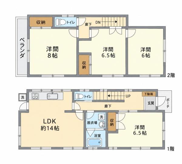 市川市中国分5丁目の中古一戸建