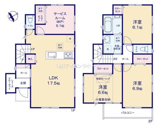 市川市北方町４丁目の新築一戸建