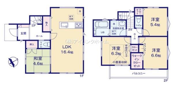 市川市北方町４丁目の新築一戸建