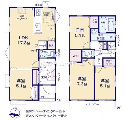 市川市稲越１丁目の新築一戸建