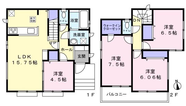 白井市清水口３丁目の新築一戸建