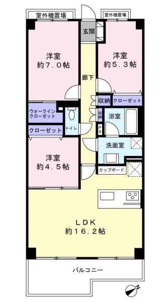 コスモ津田沼グレイスシティA棟