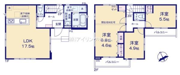 船橋市海神５丁目の新築一戸建