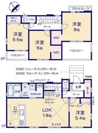 鎌ケ谷市鎌ケ谷５丁目の新築一戸建