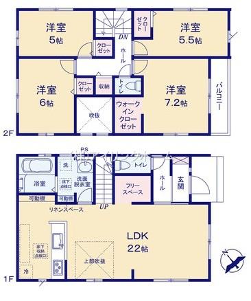 船橋市咲が丘３丁目の新築一戸建