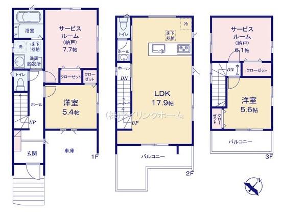船橋市北本町２丁目の新築一戸建