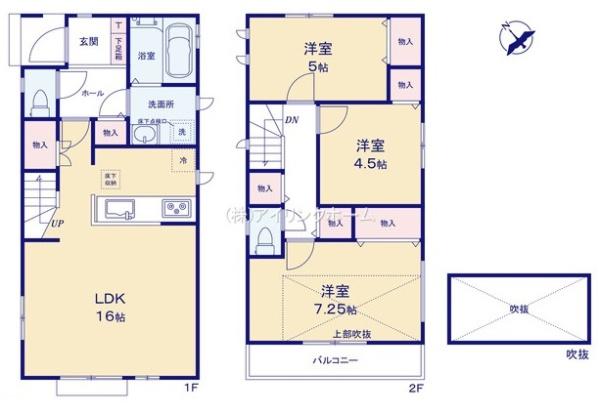 船橋市咲が丘３丁目の新築一戸建