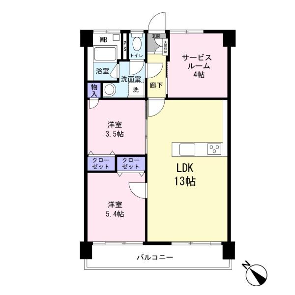 小栗原住宅2号棟