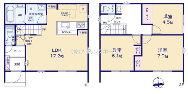 船橋市芝山６丁目の新築一戸建