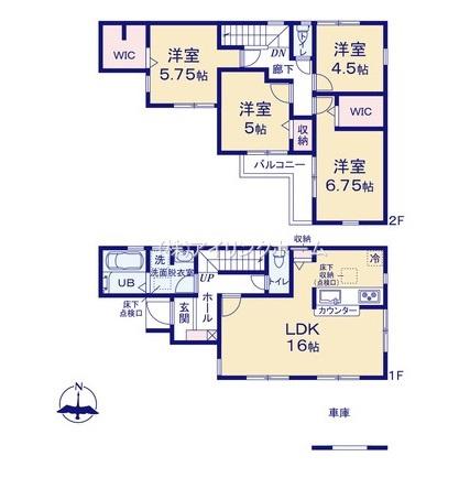 船橋市薬円台３丁目の新築一戸建