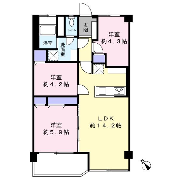 小栗原住宅1号棟