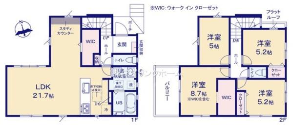 船橋市松が丘５丁目の新築一戸建