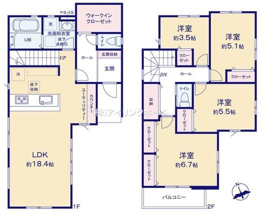 船橋市三山３丁目の新築一戸建