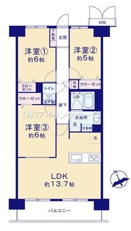 ダイアパレスライブシティ船橋