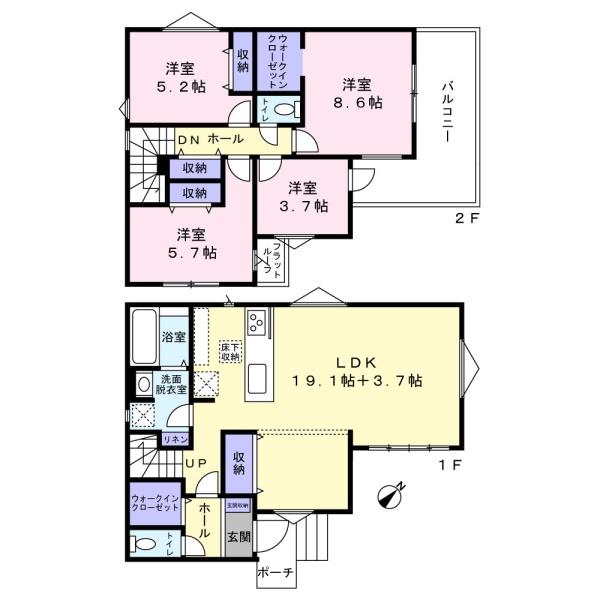 船橋市大穴北３丁目の新築一戸建