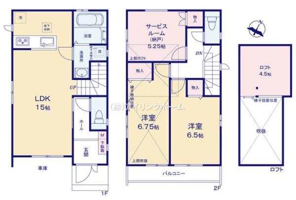 市川市福栄４丁目の新築一戸建