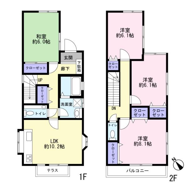 八千代市勝田台南２丁目の中古一戸建