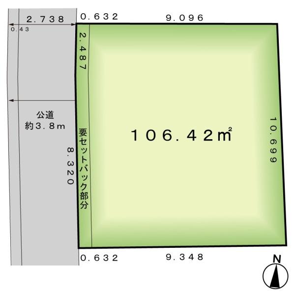 船橋市西船２丁目の売土地