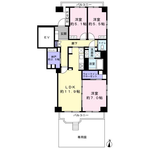 サンライトパストラル弐番館B棟