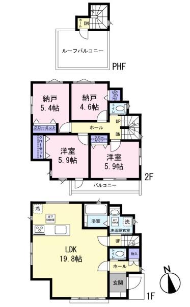 市川市田尻５丁目の新築一戸建