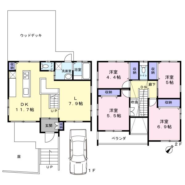 千葉市花見川区長作町の新築一戸建