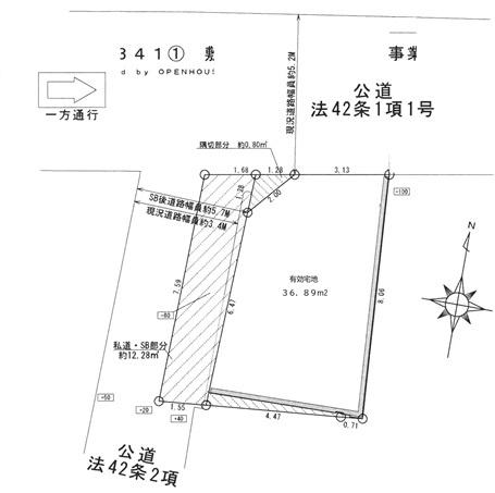 北区滝野川３丁目の土地