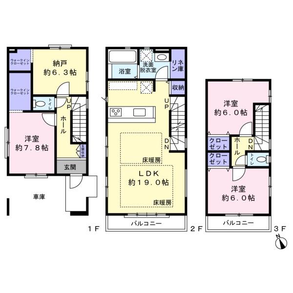 市川市本行徳の新築一戸建