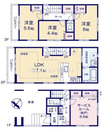 市川市妙典３丁目の新築一戸建