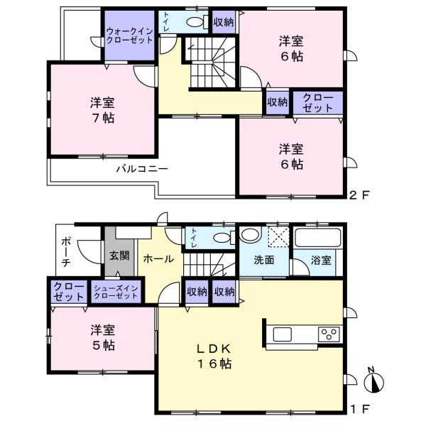 鎌ケ谷市北中沢２丁目の新築一戸建
