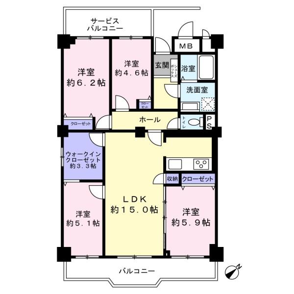 市川パークハイツC棟