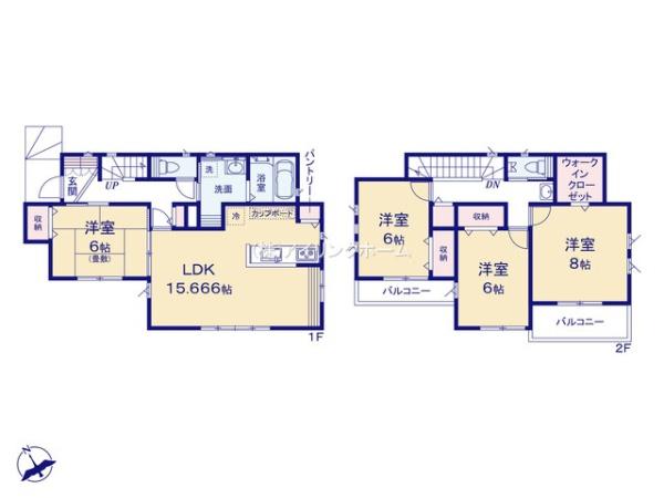 船橋市金杉６丁目の新築一戸建