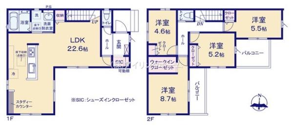 鎌ケ谷市くぬぎ山３丁目の新築一戸建